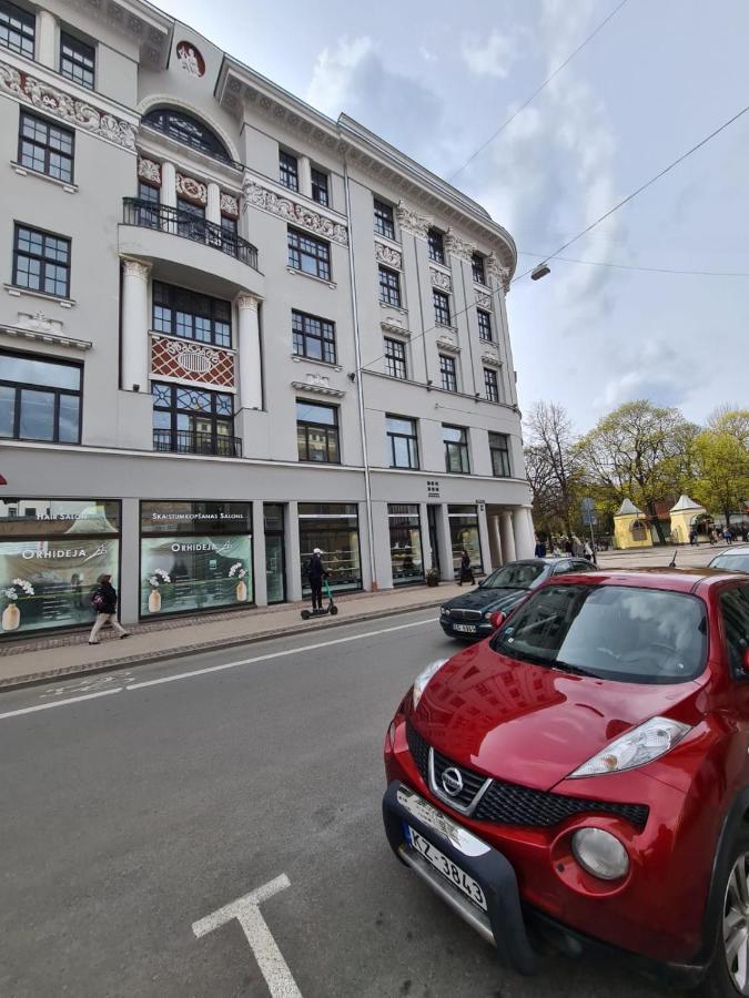 Art Deco One-Bedroom Suite In Library House With Free 5G Wifi Rīga Exterior foto